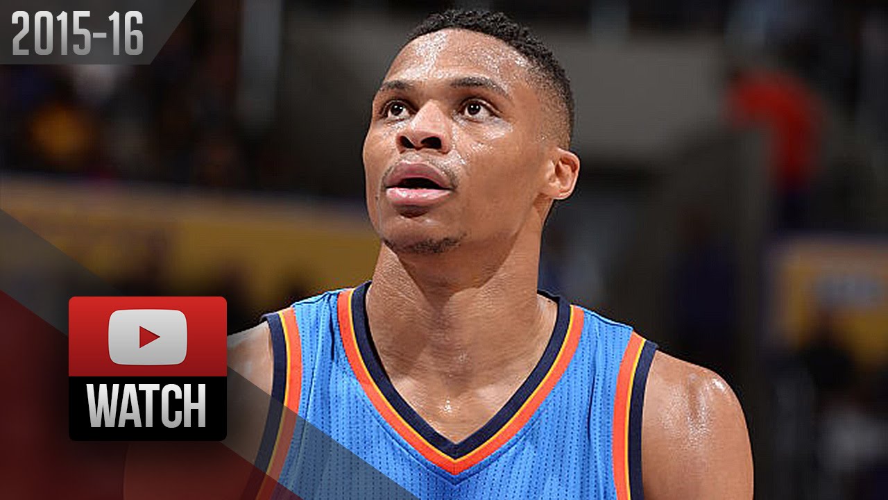 Russell Westbrook Full Highlights at Lakers (2015.12.23) - 23 Pts, 8 Ast, 8 Reb, BEAST!