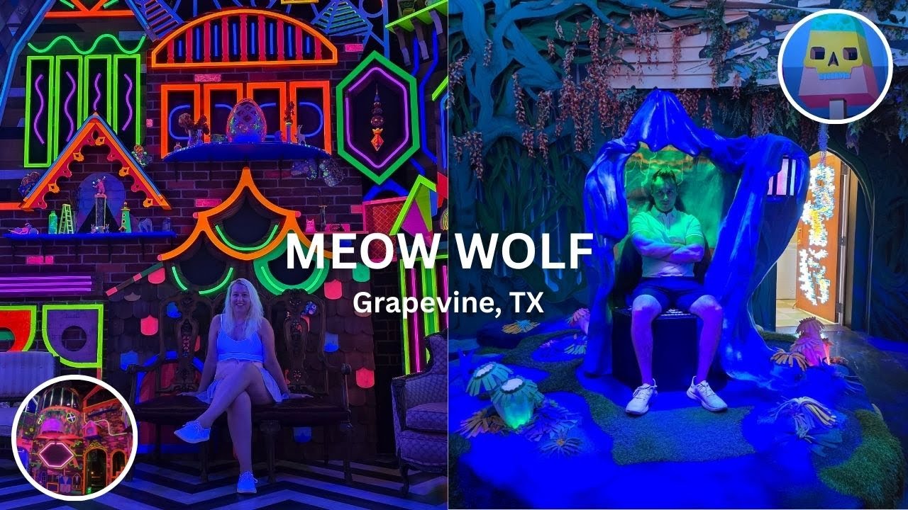 We Stepped into Another Dimension | Meow Wolf | Grapevine, TX