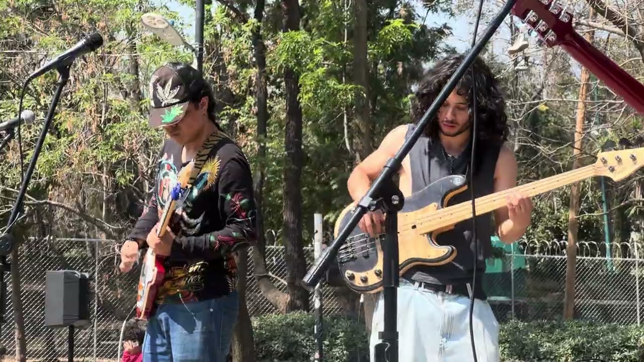 Soul the Drummer ft Ventanas tristes Live Sesión on Parque Lira CDMX