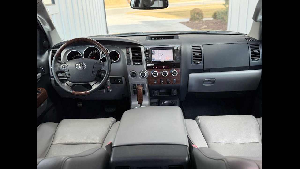 2012 Tundra Crew Max Platinum 13K Mile Unicorn BaT Interior Walk Around Video