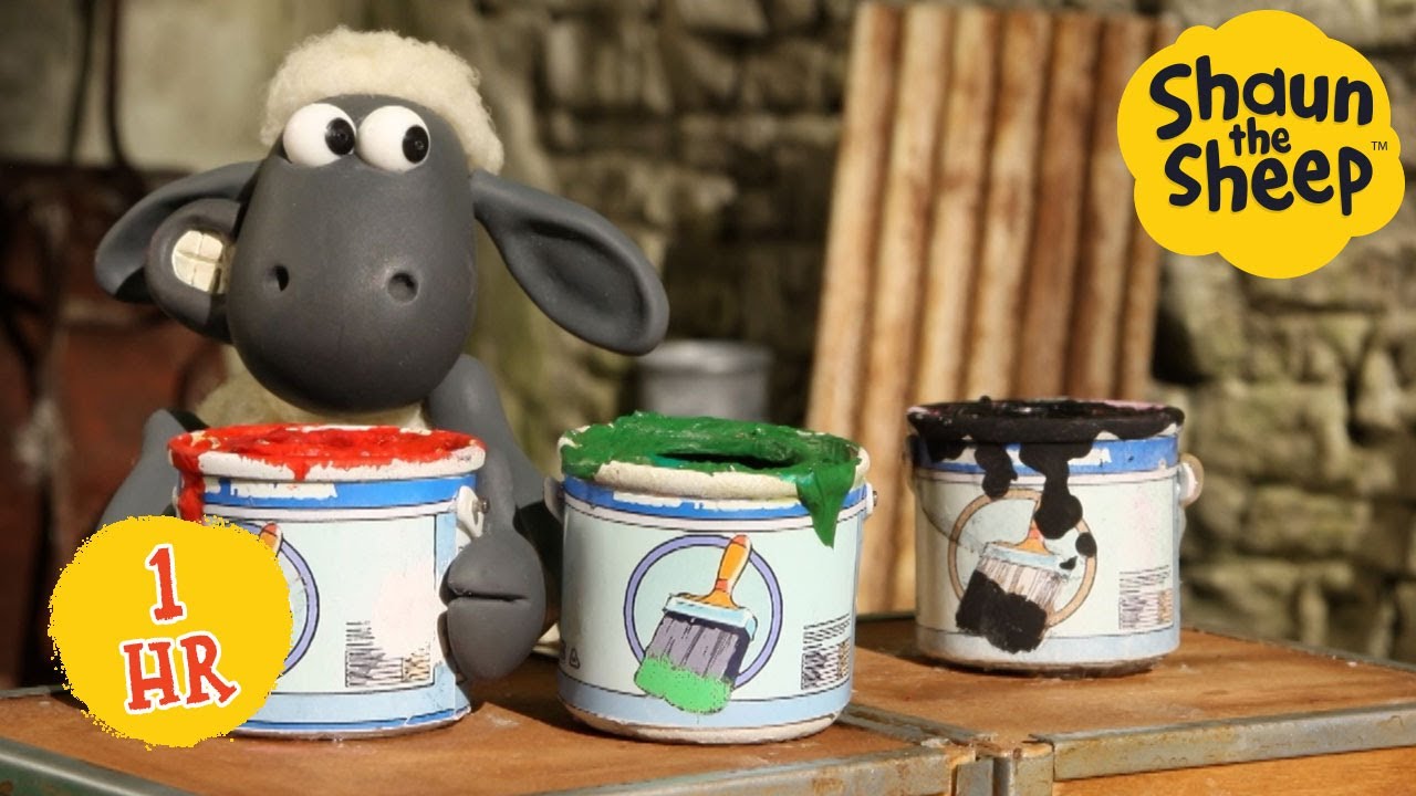 1 HOUR of Shaun and the Flock ⏰ | Shaun the Sheep & Friends Compilation | Cartoons for Kids