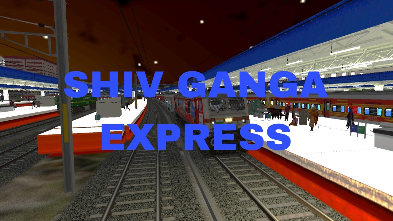 🚂 12560 SHIV GANGA  SF EXPRESS NIGHT JOURNEY | | MSTS   | | AJAY GAMING PART 2  🔥