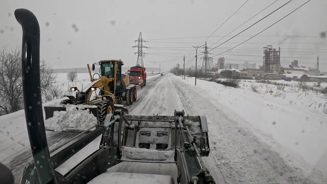 Hidromek 102b продолжаем зимний сезон