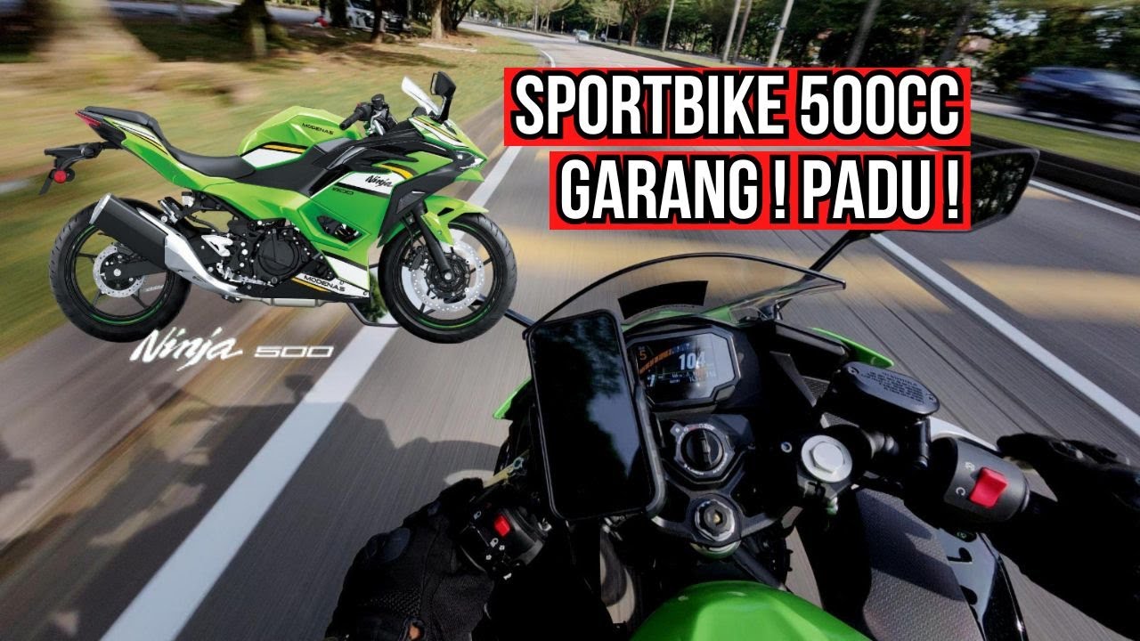 MODENAS NINJA 500 | 1ST RIDE IMPRESSION, PADU KE?