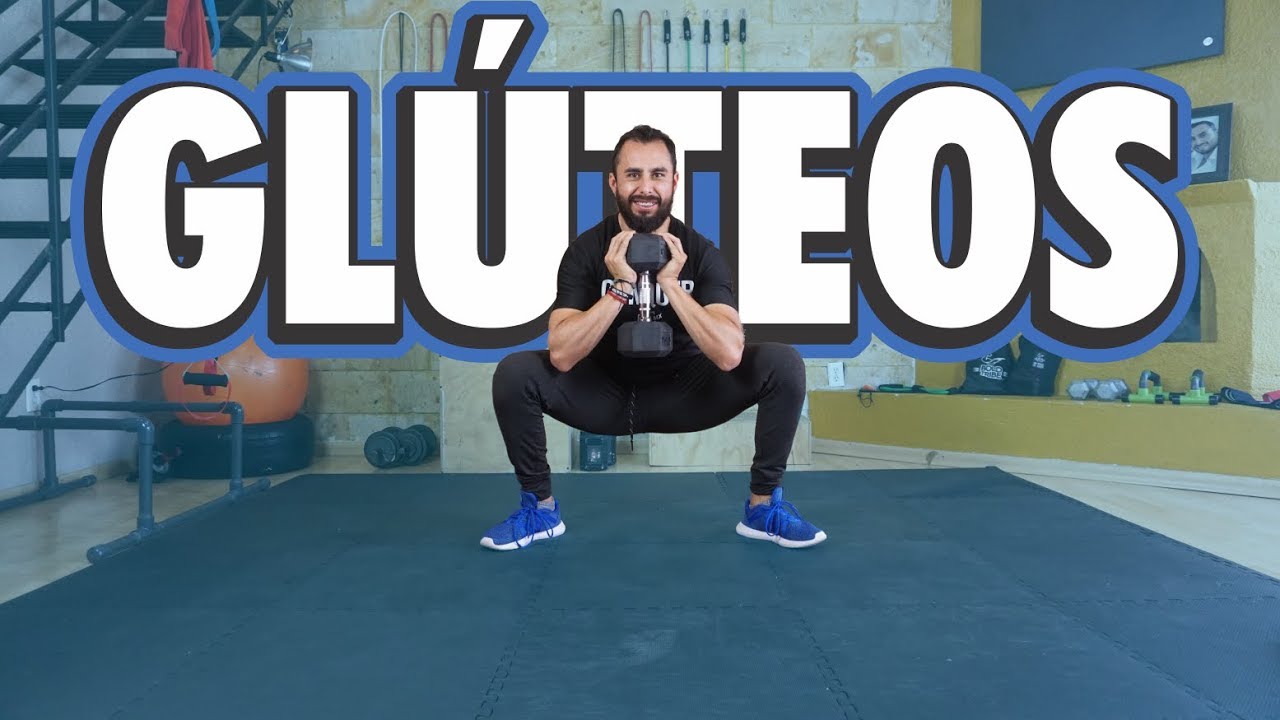 Aumenta Piernas y Glúteos // RUTINA CON MANCUERNAS EN CASA