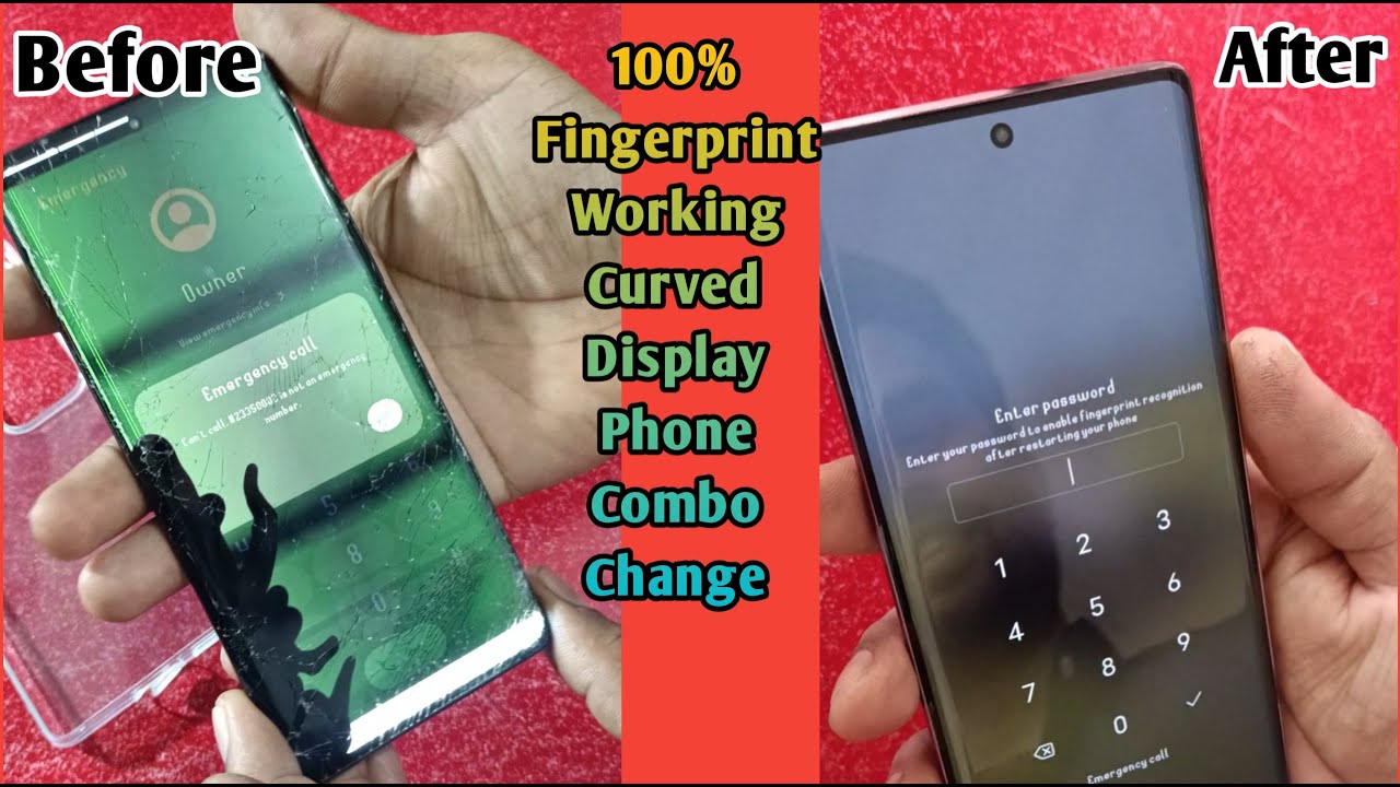 Curved Display Combo Kese Lagaye 100% Finger Work Ke Sath/ Live Combo Fitting Vivo V29E Phone Curved