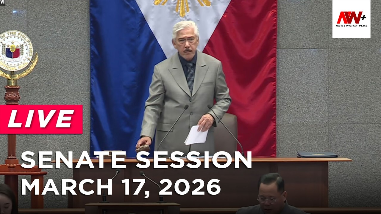 Senado nagsasagawa ng session | NewsWatch Live