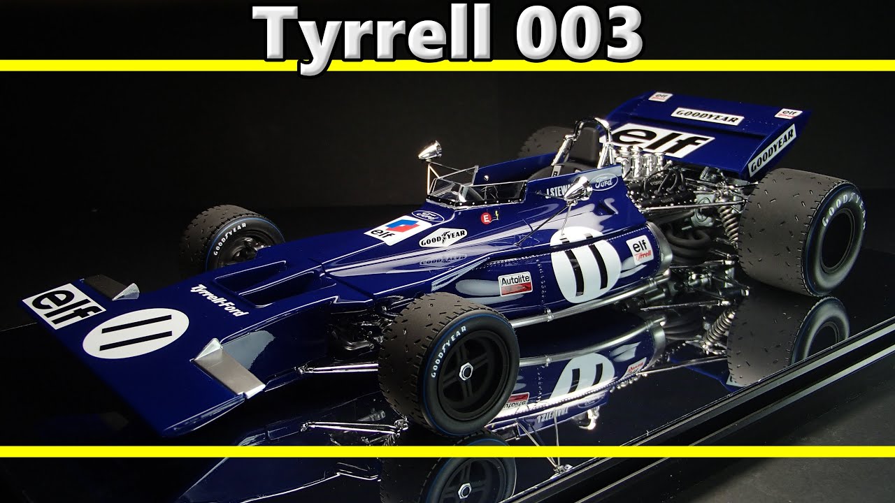 Tyrrell 003 / EBBRO 1/20 Formula1 / Масштабная модель / F1