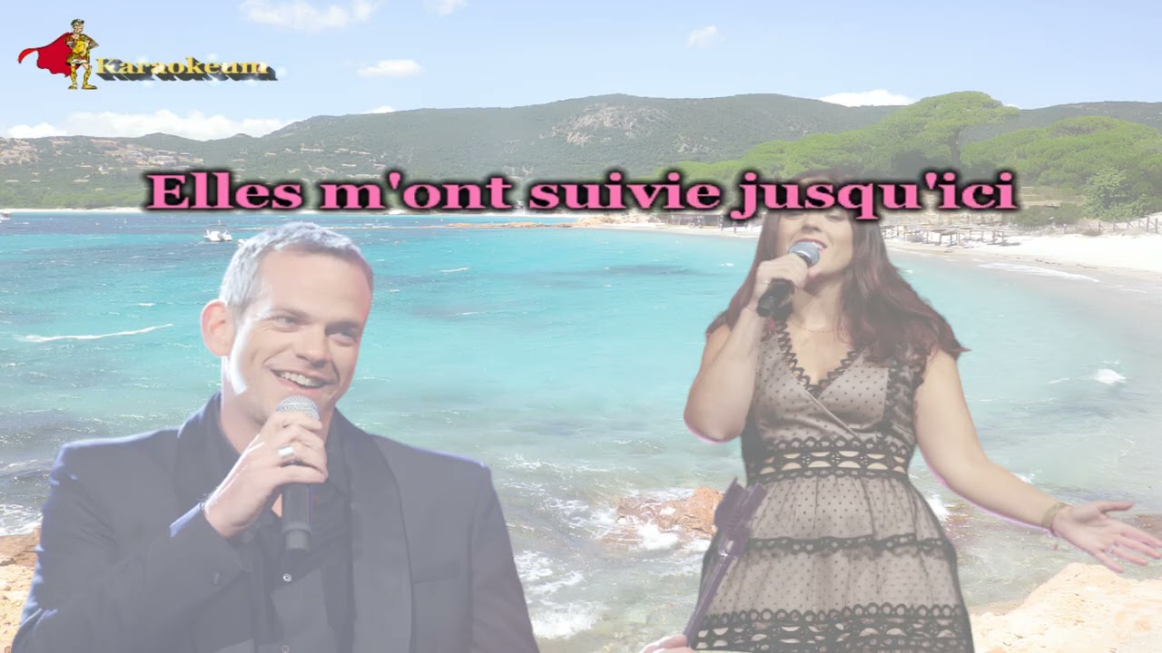 Délia Lucia & Garou - Peut être qu'un jour  [Karaoke]