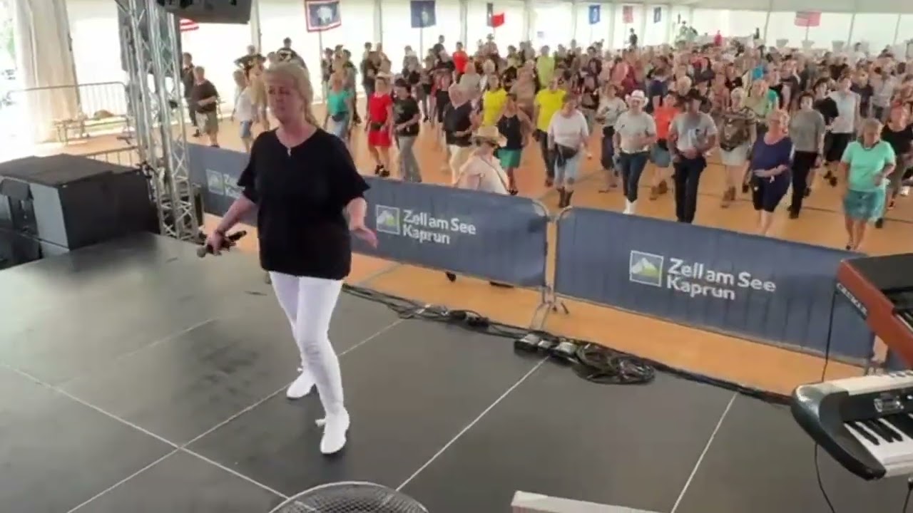 I WANT TO DANCE, Line Dance AlpFestival Zell am See - Kaprun 2025, Workshop Silvia Schill