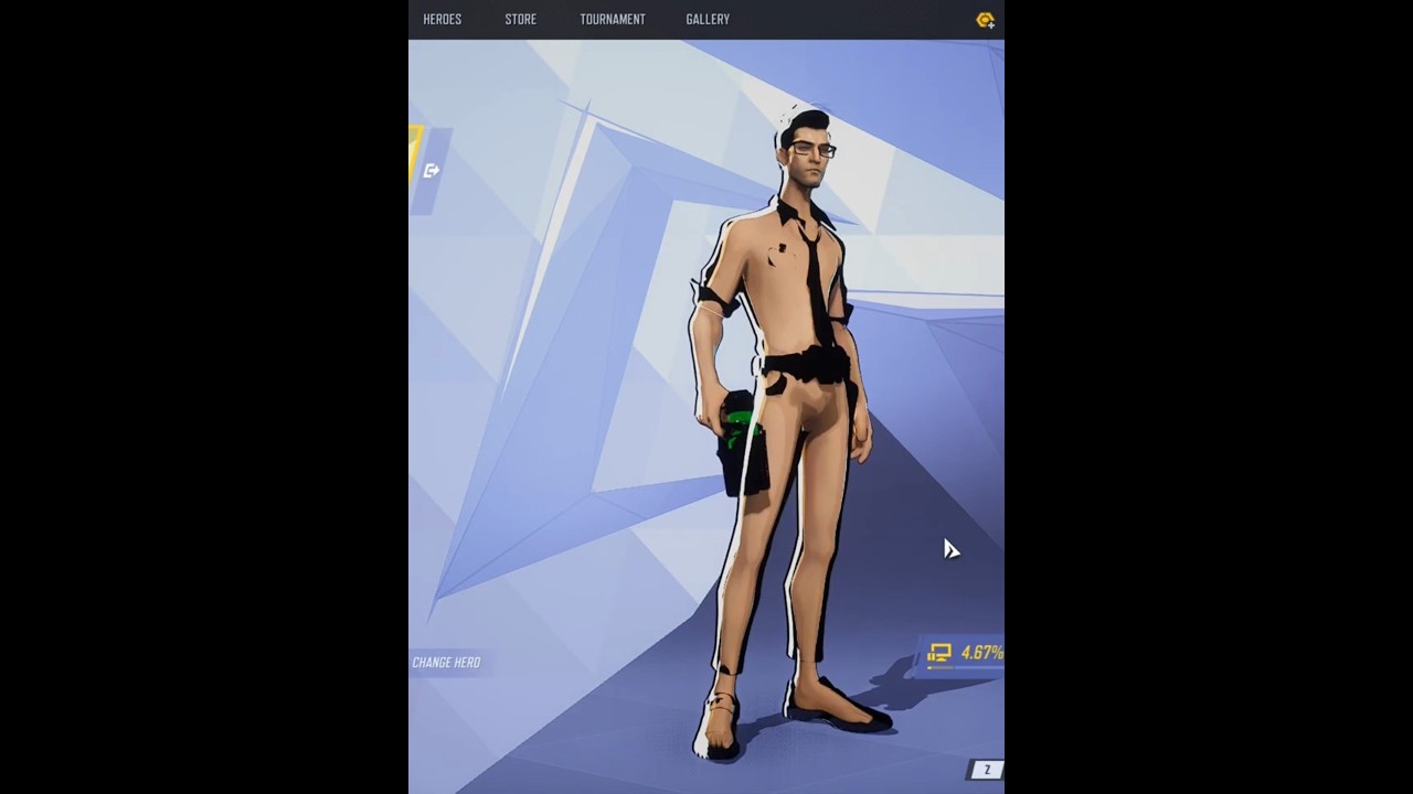 Naked Bruce Banner in the Lobby Marvel Rivals