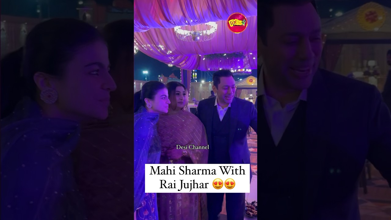 Mahi Sharma With Punjabi Singer Rai Jujhar 😍😍😍😍