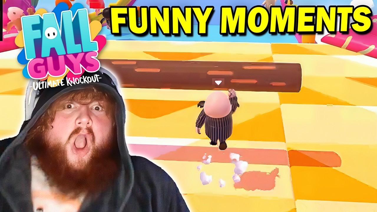 Самые смешные моменты CaseOh в Fall Guys! #19