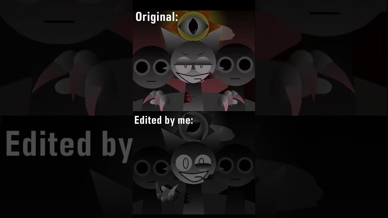 Sprunki Phase 2.5 Definite (DELUXE) - Wenda : Original VS Edited by me #sprunki #incredibox #horror