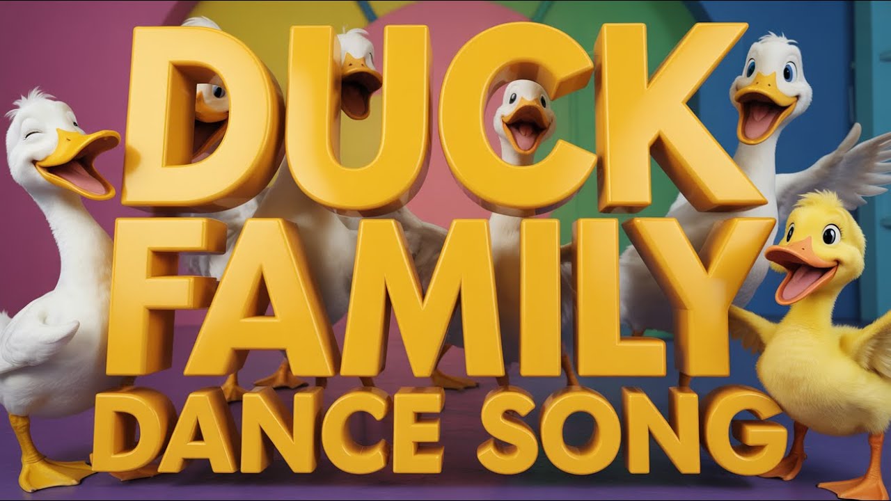 English Kids Song Quack Quack | Funny Duck Song for Toddlers and Preschoolers Learning Sounds