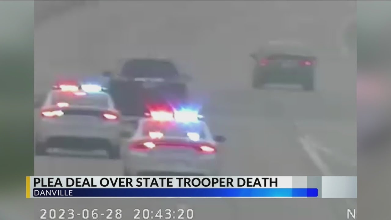 Plea deal accepted by man charged with killing Indiana State Police trooper during pursuit