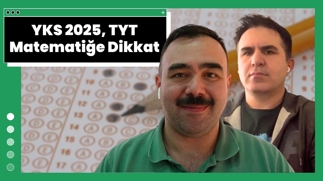 YKS Yaklaşıyor! TYT Matematiğe Dikkat! @kuzeykampus ile YKS 2025 üzerine sohbet