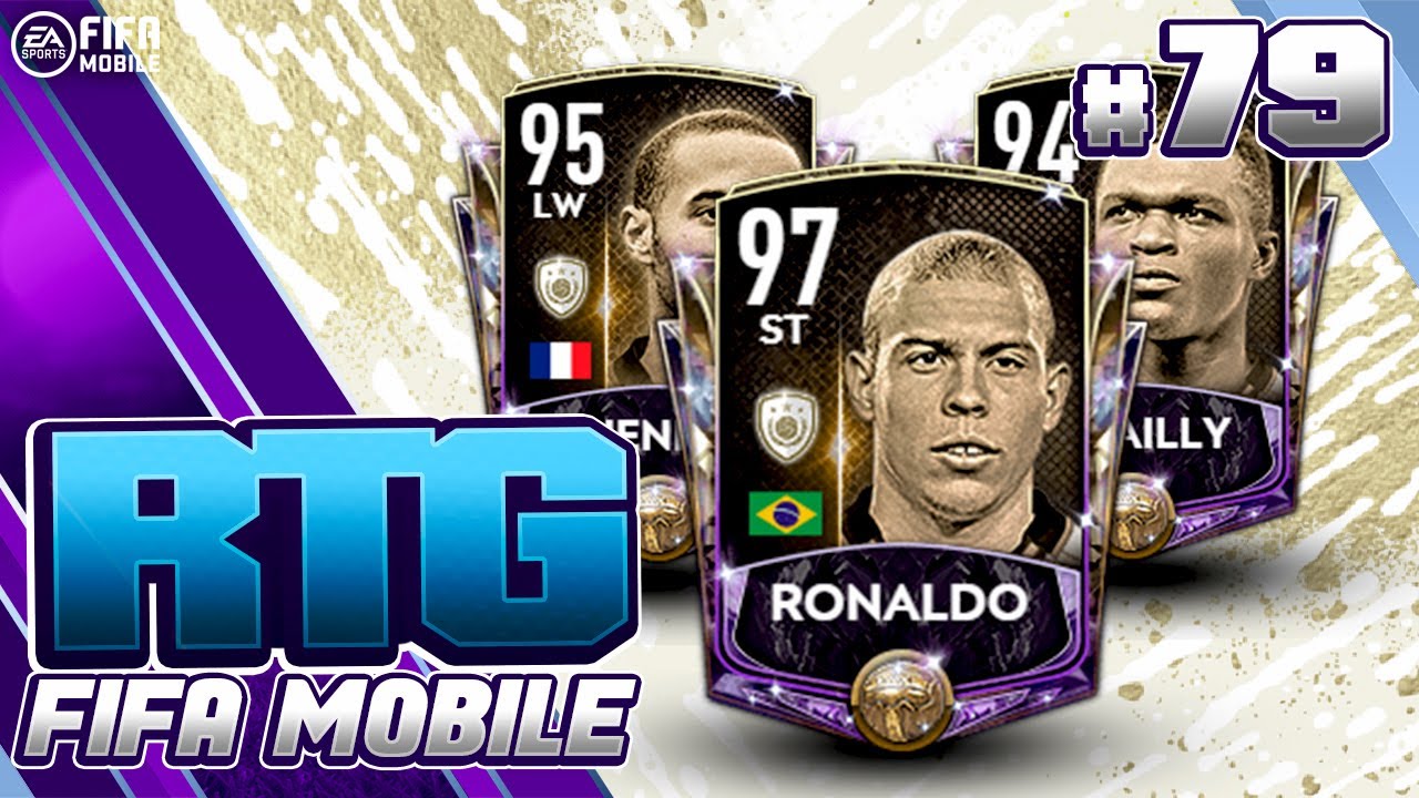 97 RATED RONALDO!!! NEW ICONS ARE HERE!! - #FIFAMOBILE Road to Glory! #79 Ultimate Team