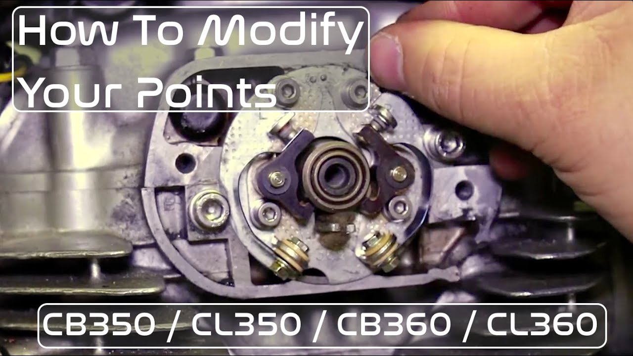 Ignition Points Modification Guide for Honda CB350 / CB360 / CL350 & CL360 Scrambler
