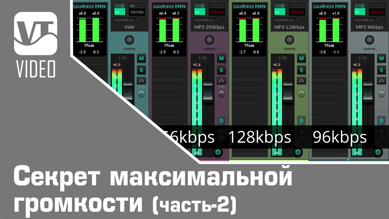 Секрет максимальной громкости (часть-2)