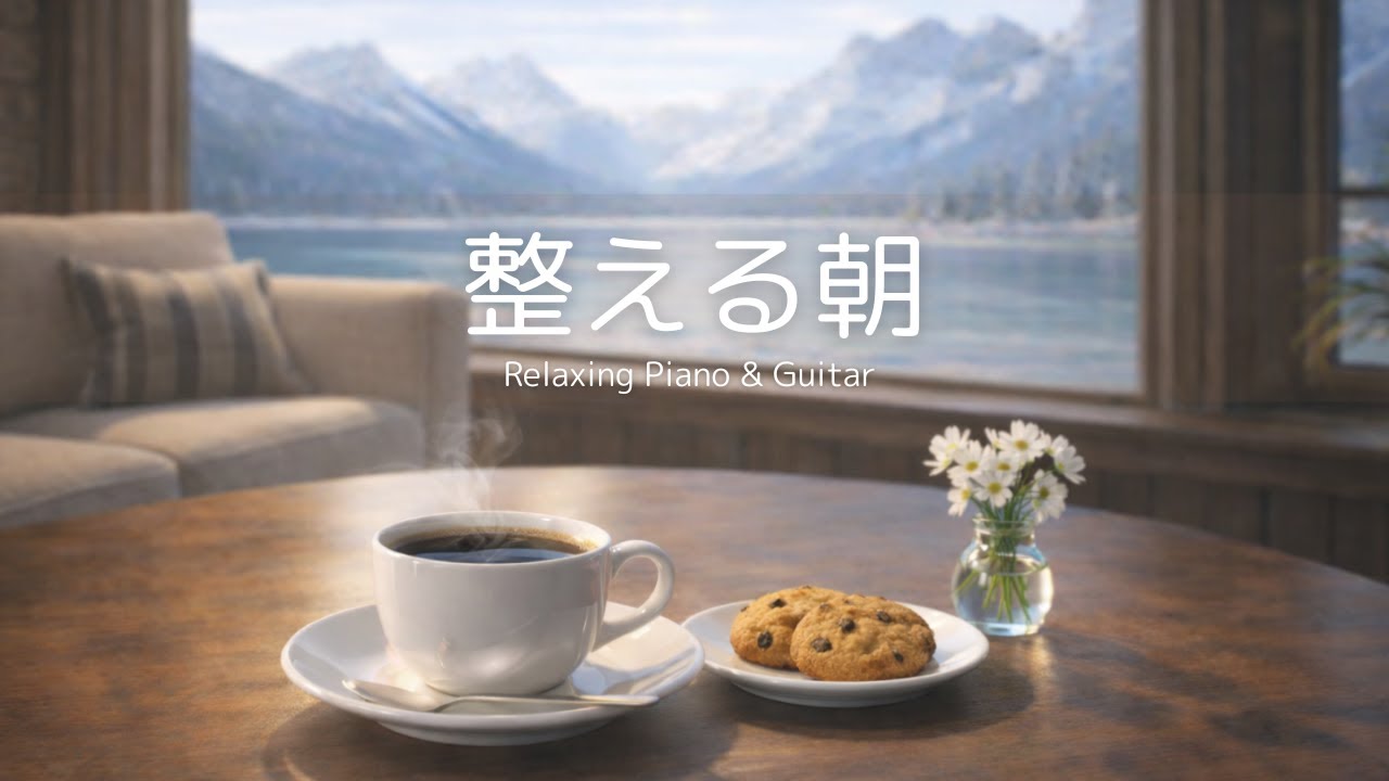 【朝カフェBGM】整える朝のコーヒー時間｜仕事前に聴きたいピアノ＆ギター