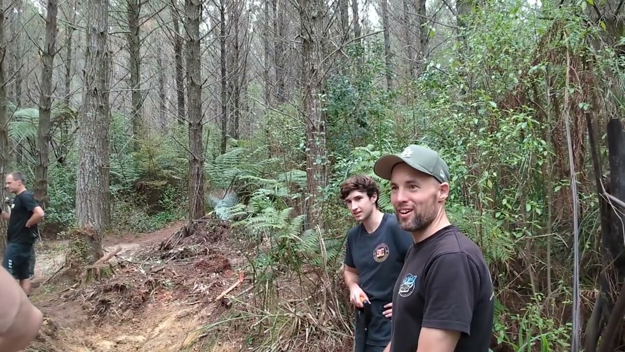 Dig Day, Smoker and Gambler berms.