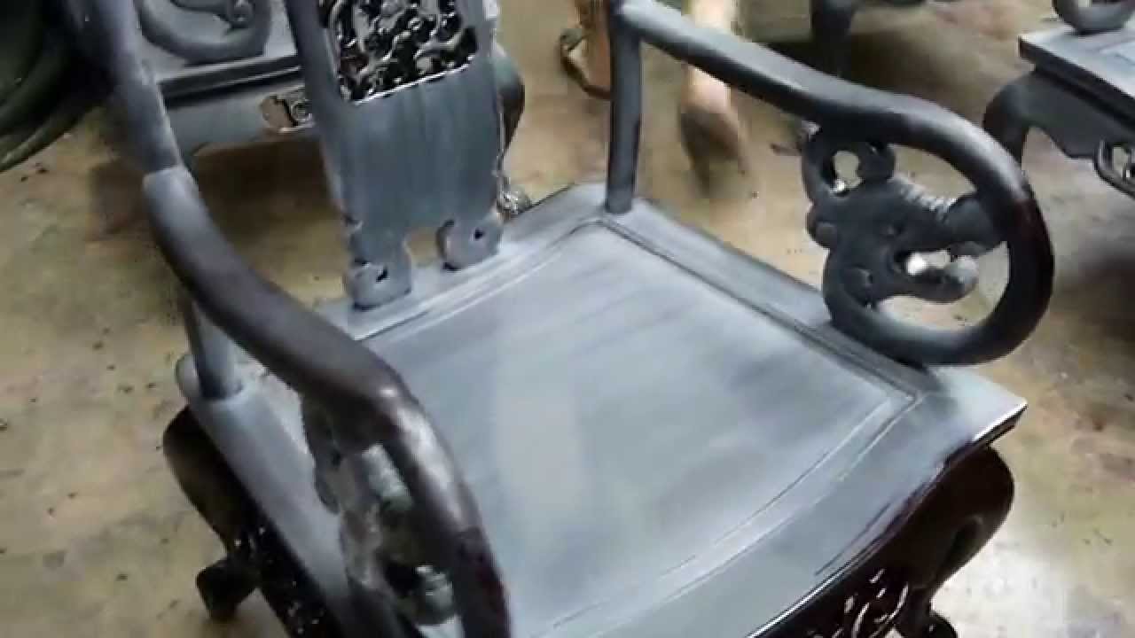 How to re-polish, revarnish and restore old antiques Rosewood furniture