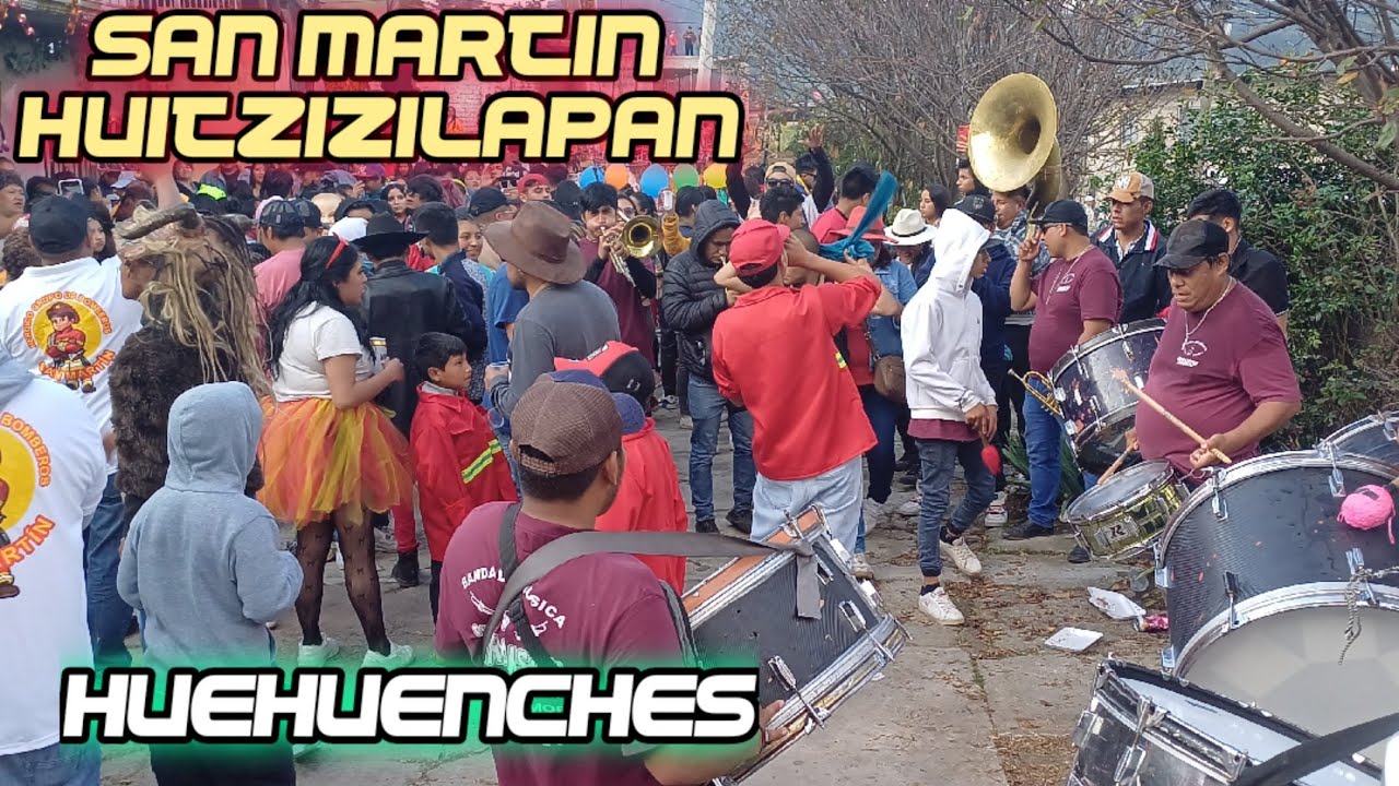 Huehuenches en san martin las rajas huitzizilapan-grupo los bomberos- BANDA EL PARAISO