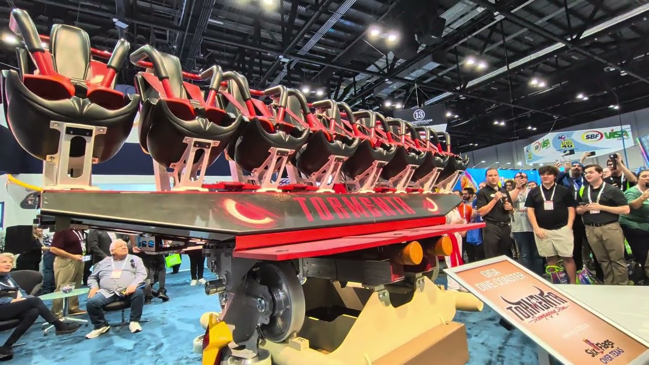 Tormenta Rampaging Run Train Reveal at IAAPA expo 2025 #dropthegate