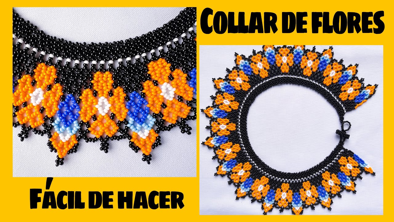 ¡Aprende a hacer un collar de flores fácil y rápido!