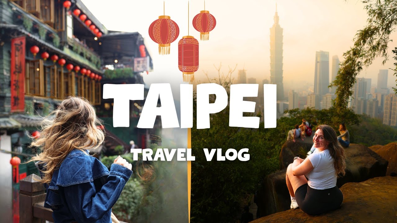 MY FIRST IMPRESSIONS OF TAIPEI 🇹🇼 Taipei & Jioufen Candid Travel Vlog