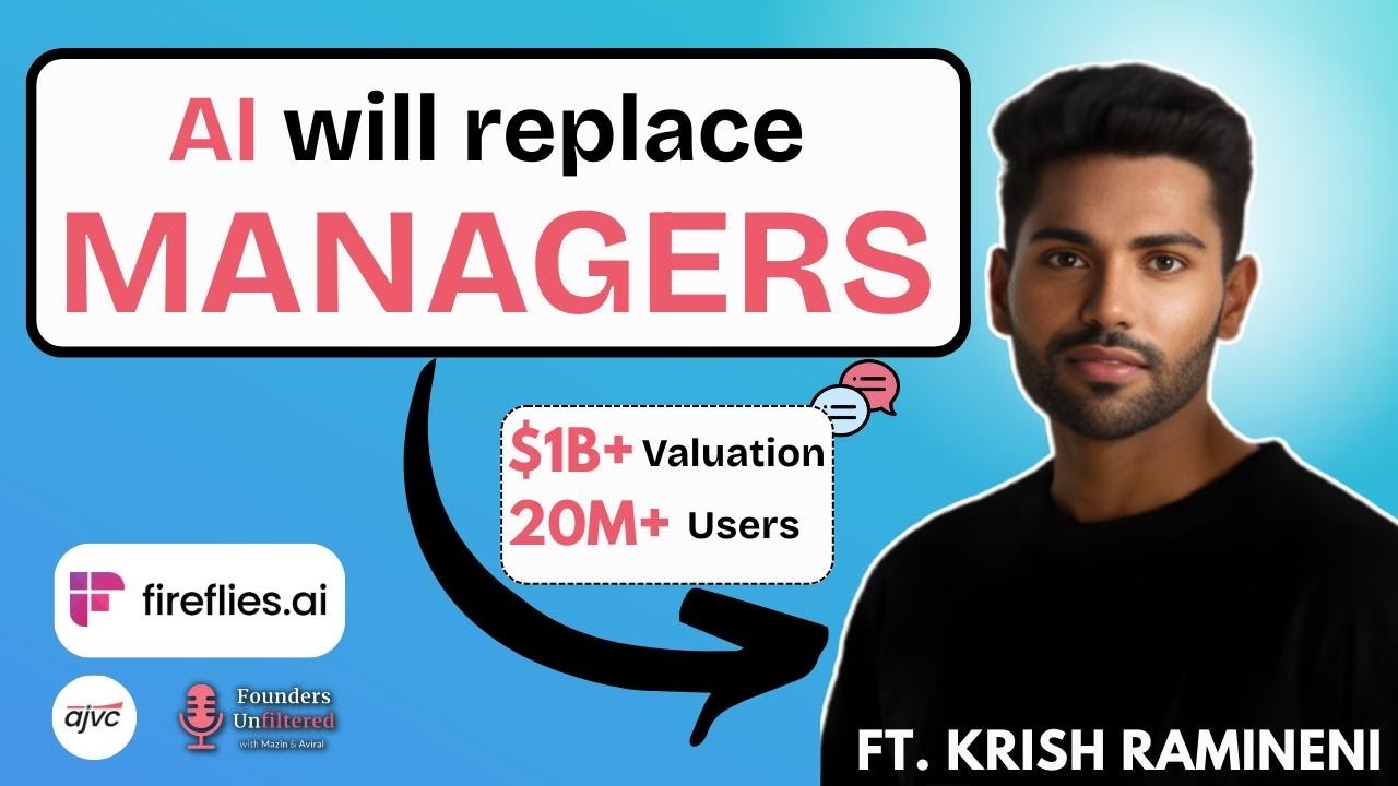Lighting up the world with Fireflies.ai | Krish Ramineni