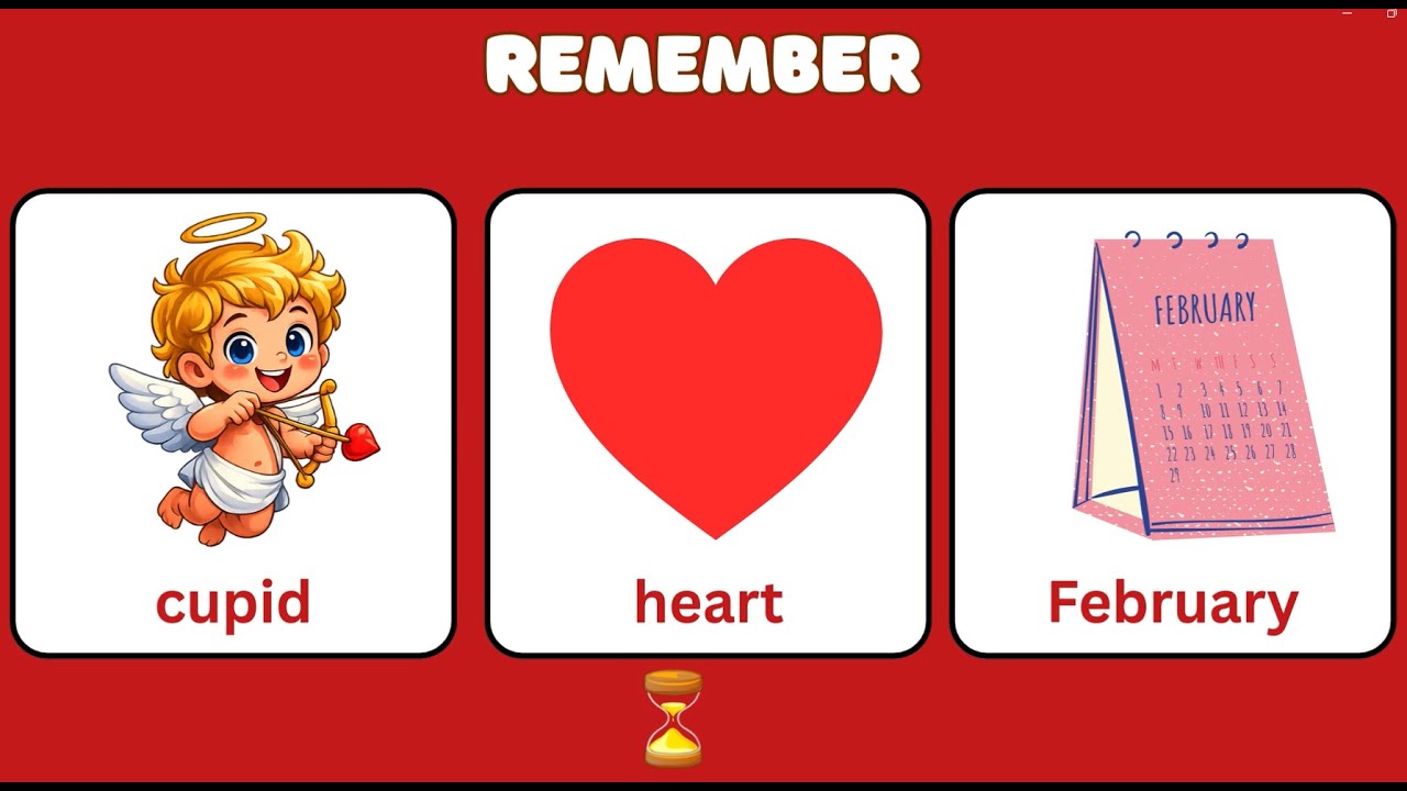 Valentine’s Day 💝 Memory game 👀