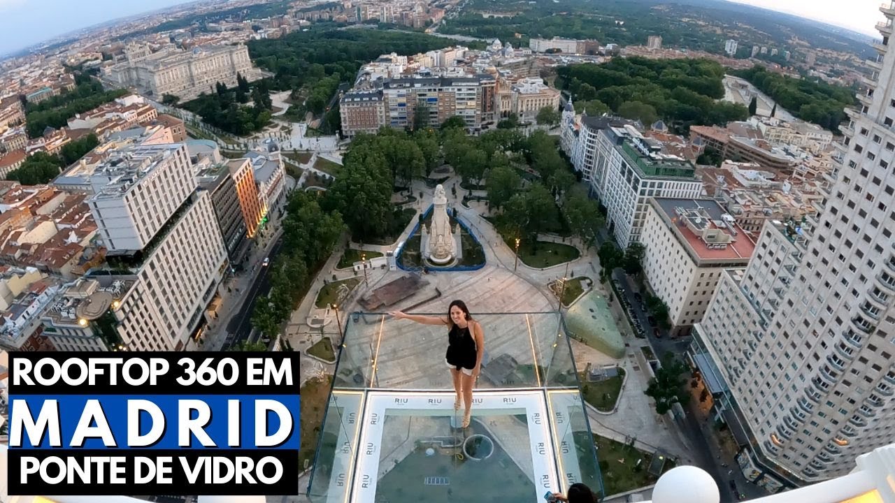 O MELHOR ROOFTOP de MADRID | Hotel RIU Plaza de Espa&ntilde;a | Video 2