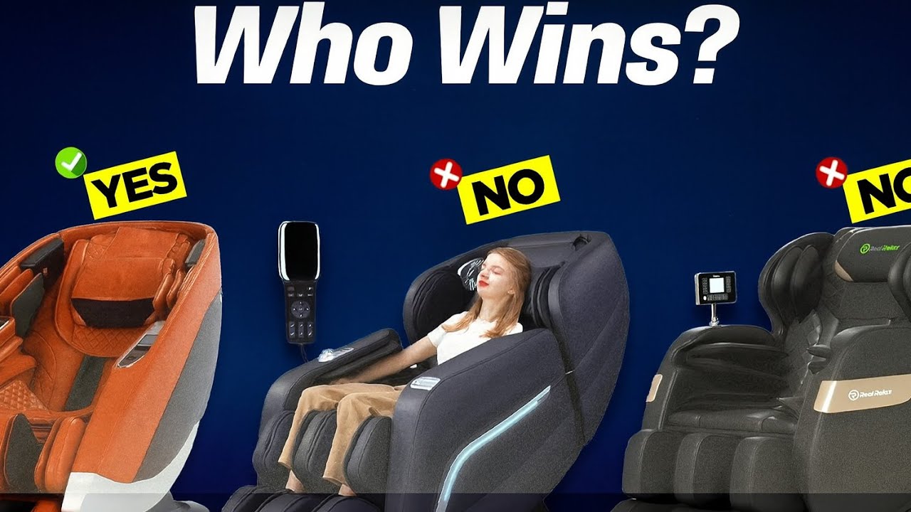 Top 2025 Massage Chairs – Must-Watch Before Purchasing!