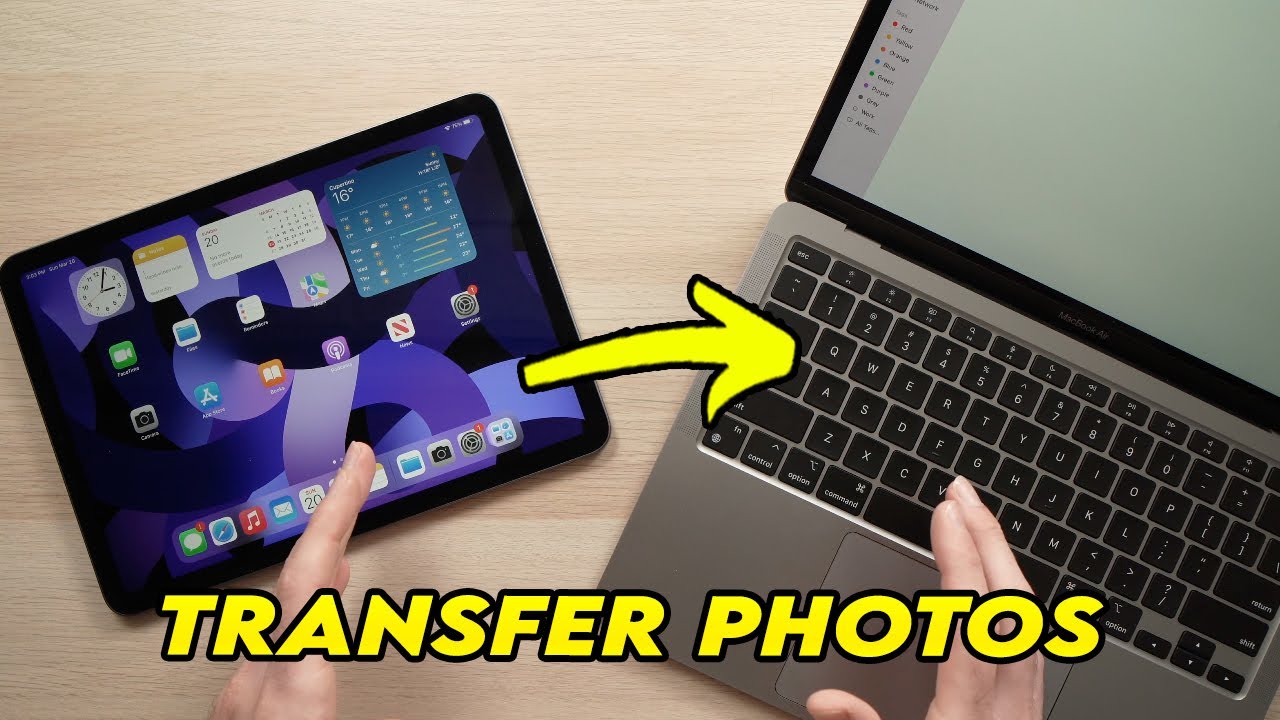 Как перенести фотографии и видео с iPad на компьютер Mac