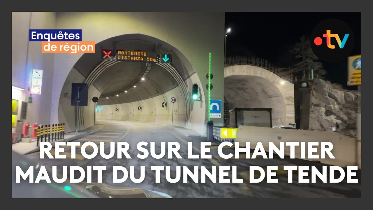 Retour sur le chantier maudit du tunnel de Tende, un projet indispensable à la vie de la vallée