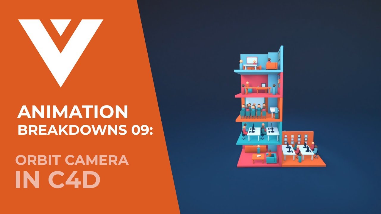 Orbit a Camera in Cinema 4D