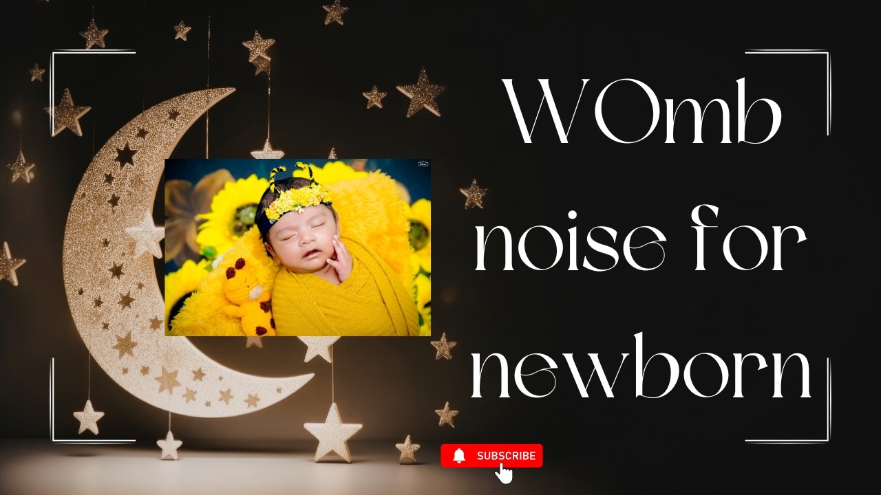 Baby Sleep Instantly Within 5 Minute | Womb White Noise for Newborns | Colic relief sound for baby