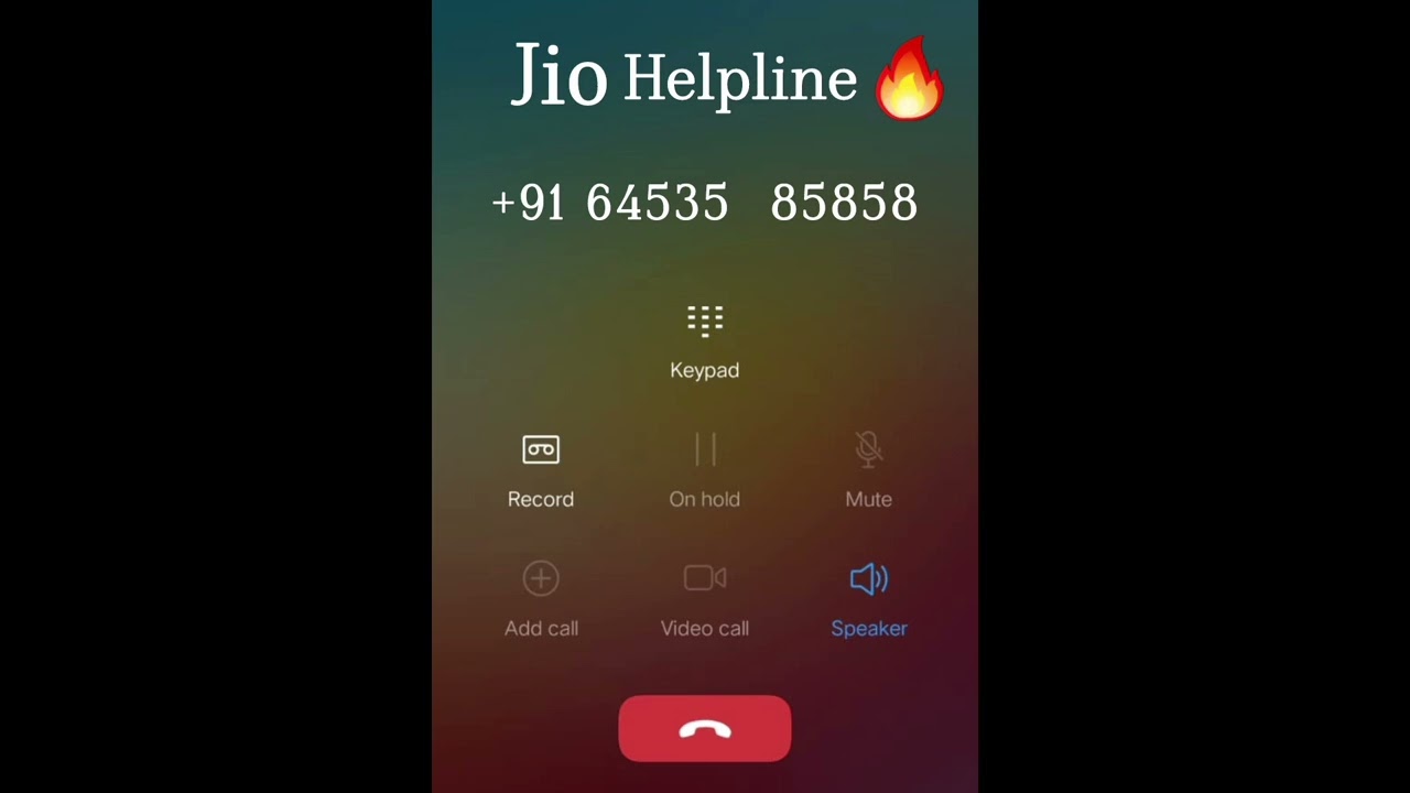 Jio Helpline Comtmber Care Call Prank Funny video Recording with fake recording prank