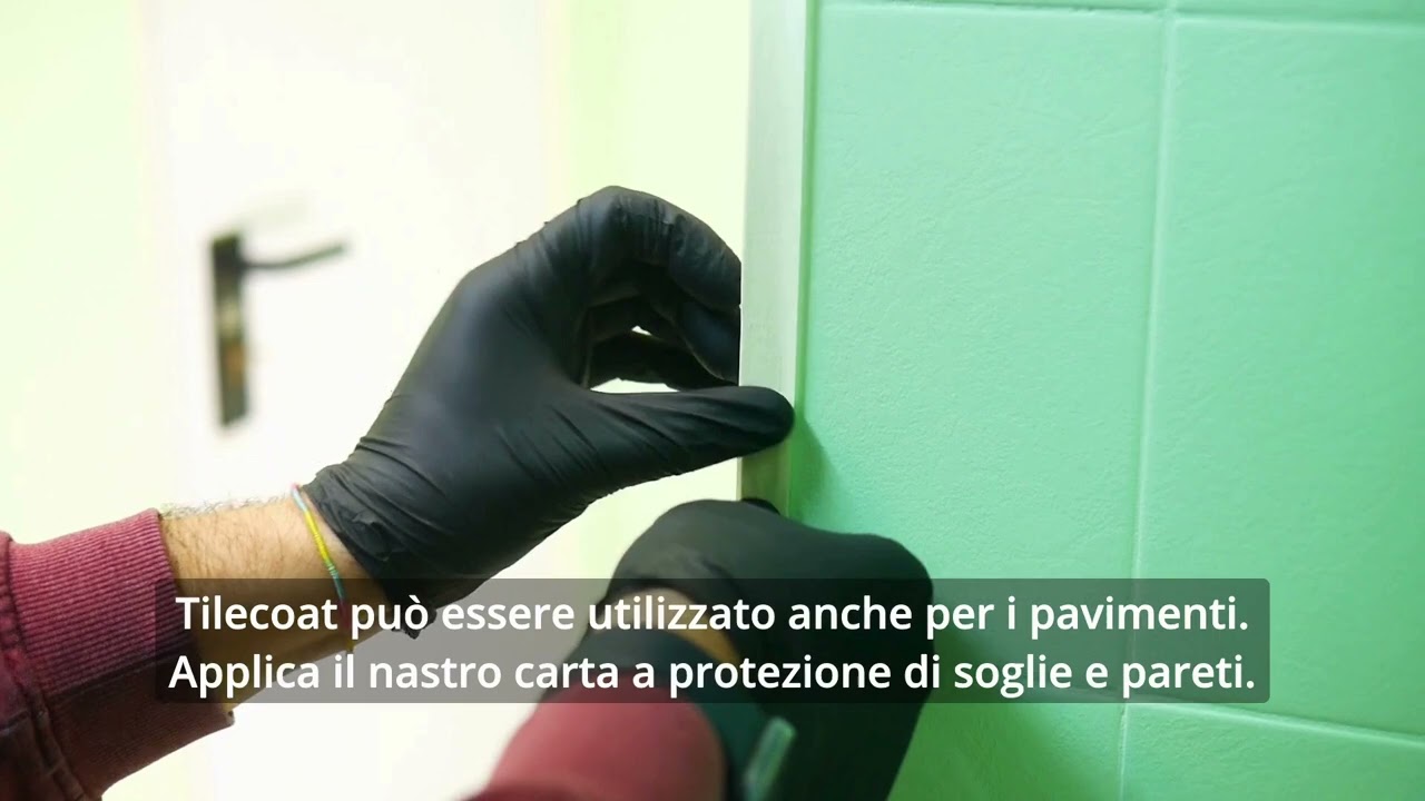 Vernice per piastrelle - guida all'applicazione - TileCoat