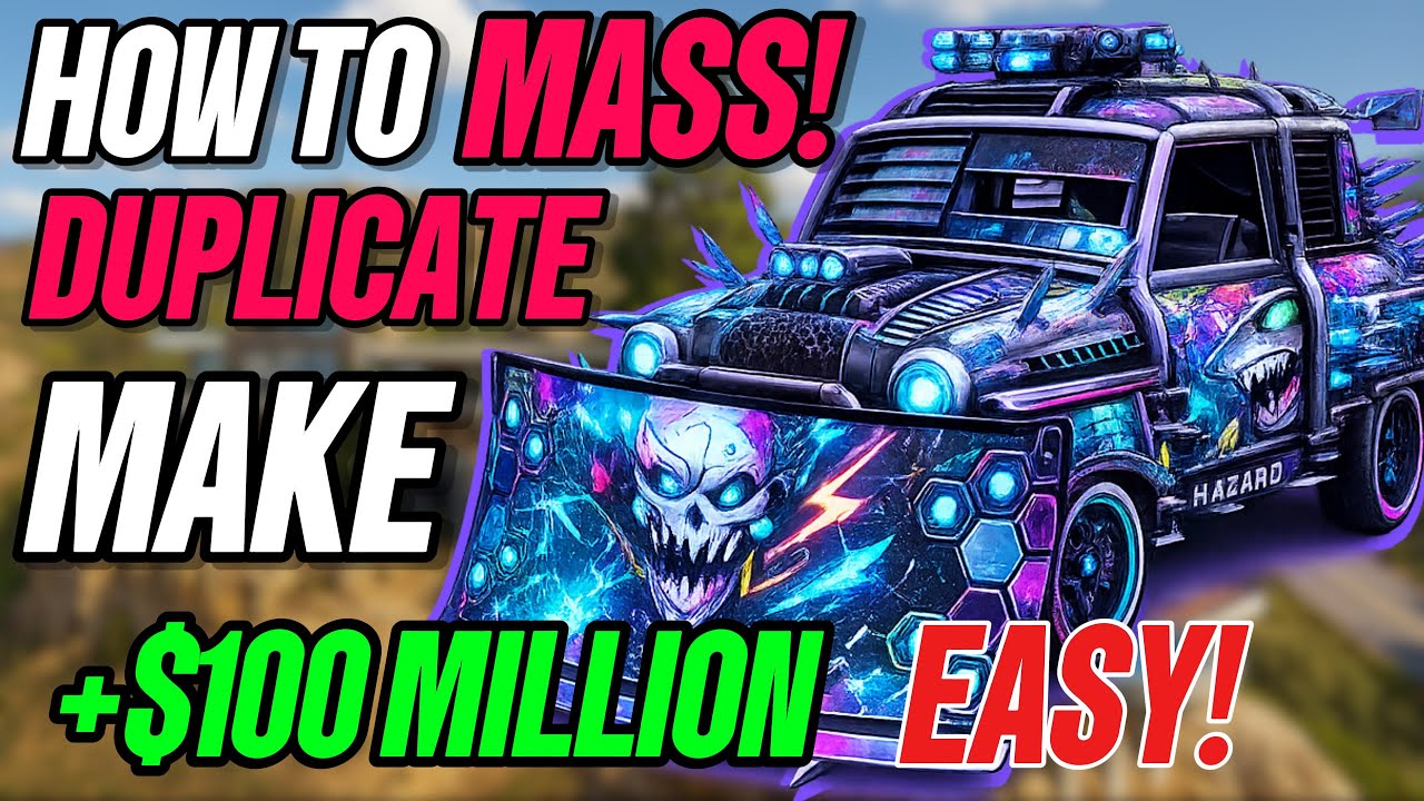 *NEW BEST* MASS VEHICLE DUPLICATION GLTCH MAKE *$105MILLION* IN 20 MINUTES! GTA 5 Online (2026)
