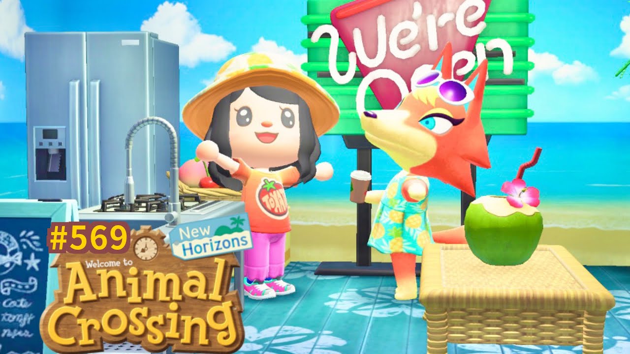 Maison de Monica ma nouvelle habitante + Clara chante 🏝 Animal Crossing New Horizons 569 Let’s play