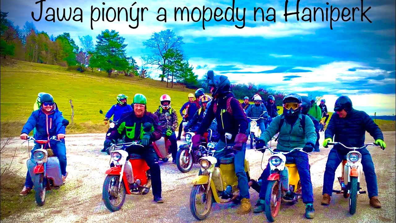 JAWA 50 pionýr a moped na Haniperk 2022