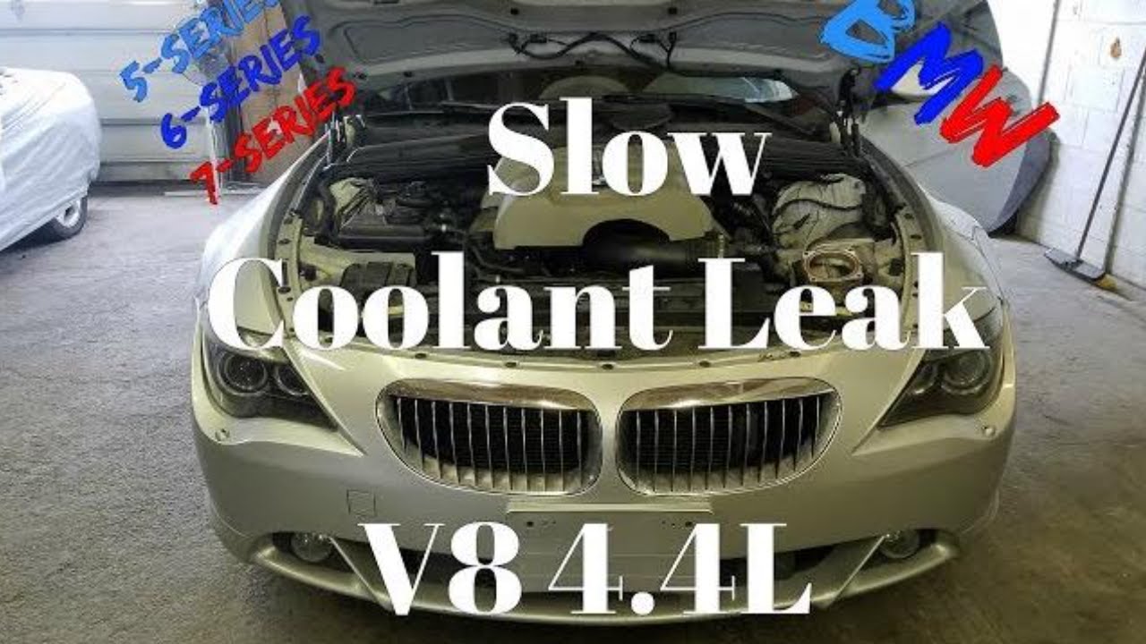 Coolant Leak // BMW V8 4.4L X5 645i 650i How to Repair