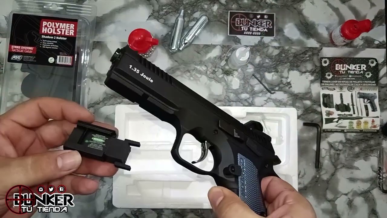 CZ SHADOW 2 ASG BALÍN 4.5, CO2