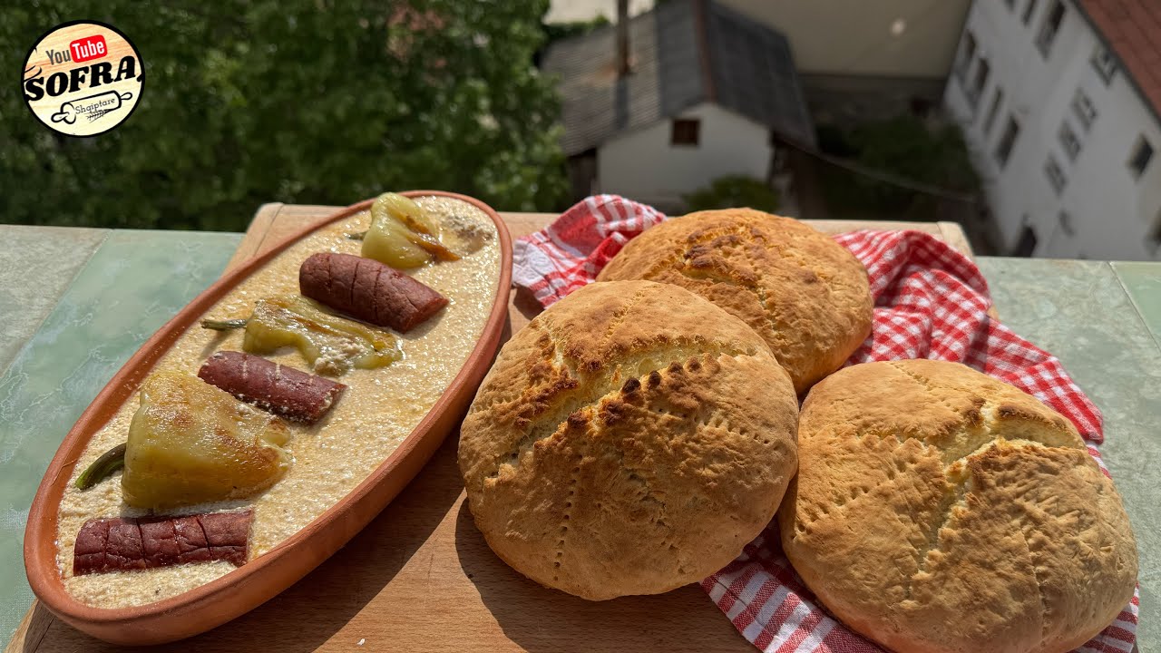 Mengjes Tradicionale me Pogaqe Hirren dhe Fergez me Somborka ,Suxhuk dhe Gjiz