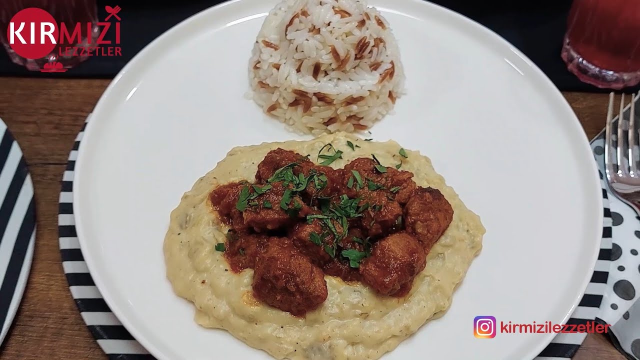 Osmanlı Mutfağından Hünkar Beğendi Nasıl Yapılır💯 Etinin özellikleri   patlıcan közlenmesindeki ..♨️