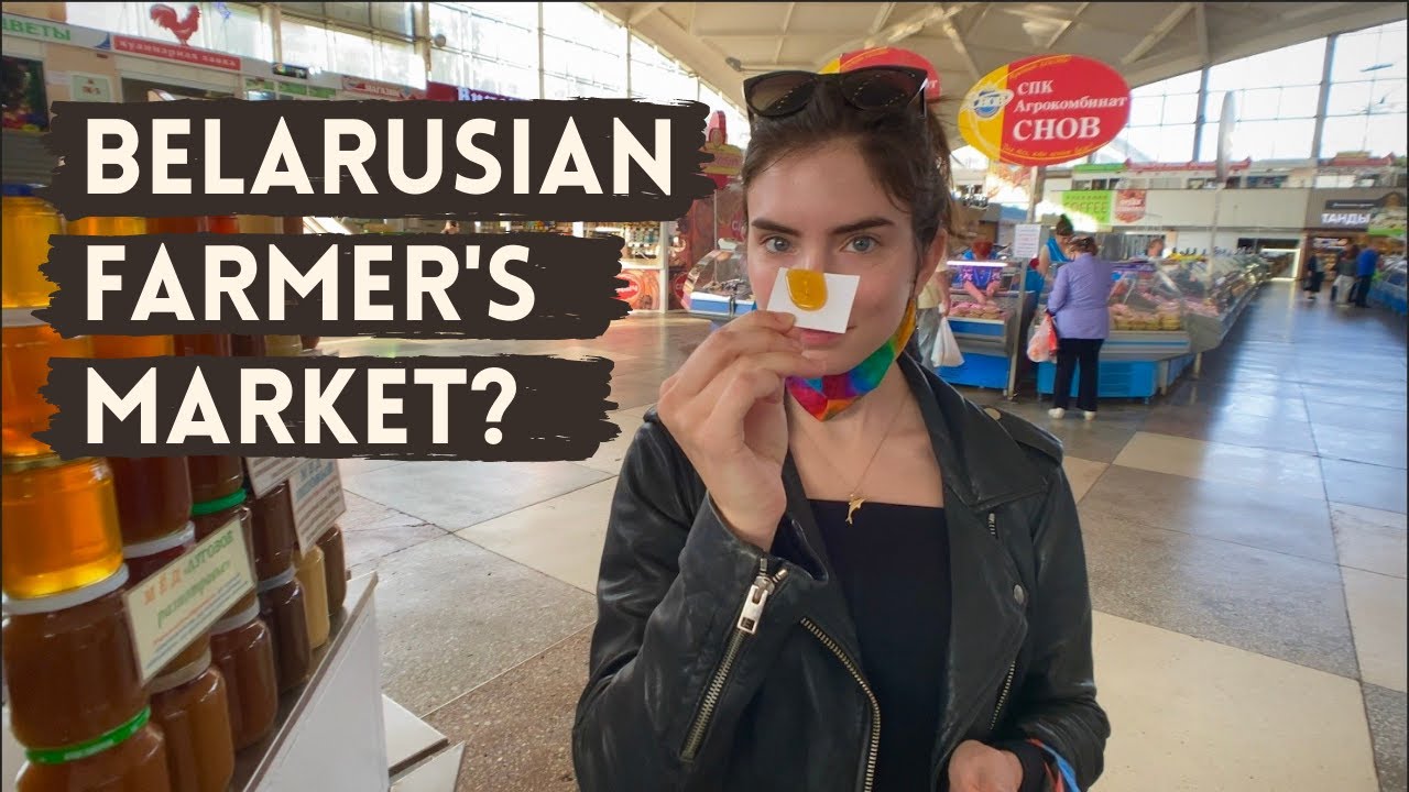 Farmer's Market in Belarus? (WATCH IN 4K)