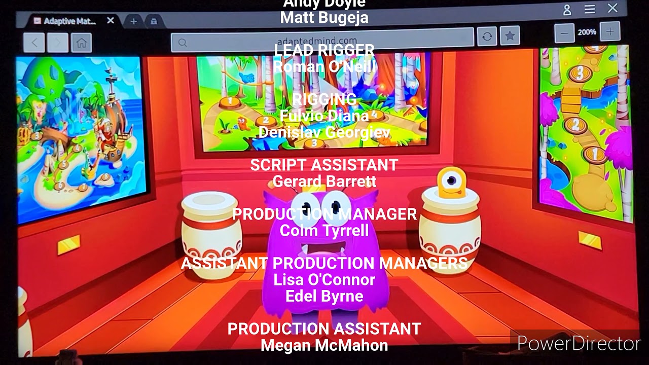 A Funny Thing Happened on the Way to Monsterschoool Summergrams Credits (For Adapted Mind)